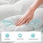Bamboo Pillowtop Mattress Topper Luxury Bedding Pad Protector Cover King 183 X 2 Carousel 3