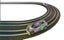 Scalextric G8045 Micro Track Extension Pack: Straights and Curves Carousel 1