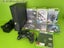 ** XBOX 360 ELITE CONSOLE + CONTROLLER + HDMI + 7 GAMES ** Carousel 1