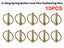 10pcs O-shape Lynch Pin Heavy Duty Steel Coupler Latch Ring Clip Carousel 2