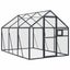 Vida Xl Vidaxl Aviary Anthracite 1.79X3x1.85 M Aluminium Carousel 1