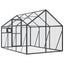 Vida Xl Vidaxl Aviary Anthracite 1.79X3x1.85 M Aluminium Carousel 5