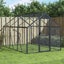 Vida Xl Vidaxl Aviary Anthracite 1.79X3x1.85 M Aluminium Carousel 6