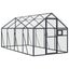 Vida Xl Vidaxl Aviary Anthracite 1.79X4x1.85 M Aluminium Carousel 6