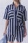 Decjuba D-Luxe Poplin Shirt + Shorts set White/Navy Stripe Carousel 2