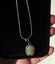 Natural Ethiopian Opal Pendant in Sterling Silver setting and chain Carousel 7