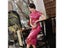 High Quality Satin Traditional Chinese Floral Cheongsam Traditional Wedding Carousel 7