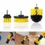 Grout Power Scrubber Cleaning Drill Brush Tub Cleaner Combo Tool Kit Yellow Carousel 8