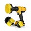 Grout Power Scrubber Cleaning Drill Brush Tub Cleaner Combo Tool Kit Yellow Carousel 9