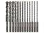 1Pc Concrete SDS Plus 5-16mm Bit Cross Cutter Head Double Auger Hammer 160mm Carousel 3