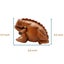 Small Frog Guiro Wooden Percussion Instrument Natural Wood Sound Block Gift Carousel 3