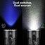 6500K Flashlight UV 365nm EDC Light 21700 USB C Rechargeable Dual Switch Torch Carousel 2
