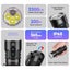 6500K Flashlight UV 365nm EDC Light 21700 USB C Rechargeable Dual Switch Torch Carousel 6