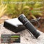 6500K Flashlight UV 365nm EDC Light 21700 USB C Rechargeable Dual Switch Torch Carousel 12
