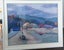 Framed art print - Mary Silverwood coloured print, landscape Carousel 3