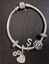 Pandora Moments snake chain bracelet with 6 Charms Carousel 1