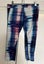 SKINS A200 compression leggings in funky print. Size L Carousel 1