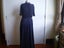 NZ DESIGNER DK. NAVY SUNRAY PLEATED MAXI DRESS 14 Carousel 5