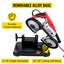 127mm Portable Band Saw Cold Cut Metal Cut Chop Bandsaw Steel Hand Drop Carousel 5