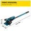 10-25mm Manual Pipe Tube Bender Metal Bending W/Dies New Wire Pipe Round/Square Carousel 7