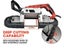 Portable Band Saw Cold Cut Metal Cut Off Chop Bandsaw Steel Hand Drop Carousel 7