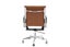 Matt Blatt Eames Replica Low Back Leather Office Chair (Tan/Chrome) Carousel 9