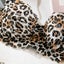 Gathered Sexy Leopard Print Bra And Panty Set For Women Thin Fit Comfortable Carousel 5