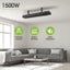 1500W Outdoor Patio Electric Infrared Radiant Strip Heater WiFi & Remote Control Carousel 2