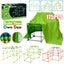 175Pcs DIY Build Your Own Den Set Children Tent Play House Kids Fort Building Carousel 1