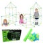175Pcs DIY Build Your Own Den Set Children Tent Play House Kids Fort Building Carousel 4