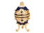 QIFU New Arrive Colourful Easter Faberge Egg Trinket Box Home Decoration For Carousel 8