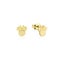 Disney Couture Kingdom - Minnie Mouse - Stud Earrings Gold Carousel 1