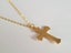 Gift Idea: Gold Cross Pendant and Necklace Set Carousel 3