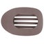 Flat Hair Clip "Mel" (Matt Redwood) Carousel 1
