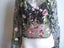 DESIGNER BEAUTIFUL EMBROIDERED FLORAL MESH TOP 16 (UNWORN) Carousel 2