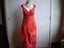 VERGE NZ DESIGNER TANGERINE COTTON SUMMER DRESS 12/14 Carousel 1