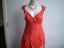 VERGE NZ DESIGNER TANGERINE COTTON SUMMER DRESS 12/14 Carousel 2