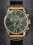 Nixon The Sentry Chrono All Gold/Green Sunray Watch Carousel 3