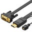 UGREEN UG-30449 HDMI to VGA Cable - 1.5m - Black [UG-30449] Carousel 1