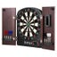 New Dartboard and Cabinet Set Complete with All Accessories Easy Assembly Carousel 10