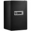 New Single Door 4.0 cu.ft Safe Box with Key Lock & Password LED Light Black Carousel 10