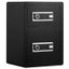 New Double Door 3.5 cu.ft Safe Box with Key Lock Password Fireproof Bag Black Carousel 10