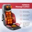 Massage Chair Neck Back Cushion Seat Foot Massager Carousel 8