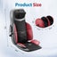 Massage Chair Neck Back Cushion Seat Foot Massager Carousel 11