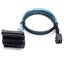 0.5m/1m Mini SAS HDD SFF-8643 to 4 SFF-8482 Connector with Power Port Hard Drive Carousel 2