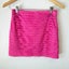Glassons Pink Textured Mini Skirt - Size M Carousel 1