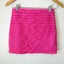 Glassons Pink Textured Mini Skirt - Size M Carousel 2
