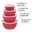 Mixing Bowls with Lids Set ¨C Multi-Use, Stackable Airtight Food Storage Conta Carousel 3