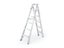 Atom Step Ladder Dual Purpose 6 Step Carousel 1