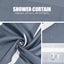 Shower Curtain, Waterproof Design and Polyester, Quick-Drying, Weighted Hem, Carousel 6